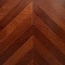 Wood Bee Herringbone Сапели гладкий глянец Sapele, UV-лак gloss 40±5% (правая) (миниатюра фото 1)