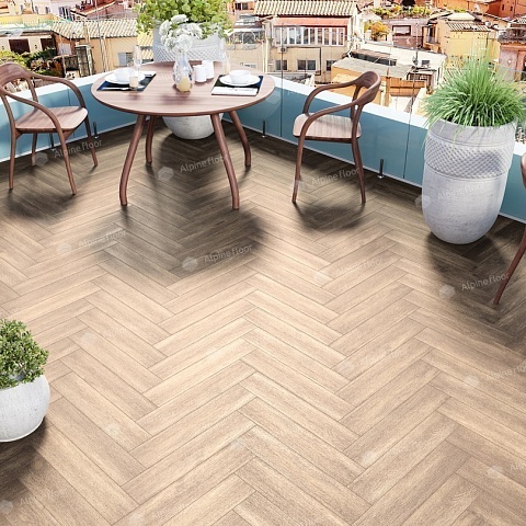Alpine Floor LVT Parquet ЕСО 16-10 Макадамия 4V 43кл (фото 5)