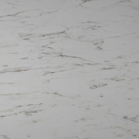 QS Alpha Vinyl ORO BASE плитка AVSTT 40136 Мрамор каррарский белый (фото 1)