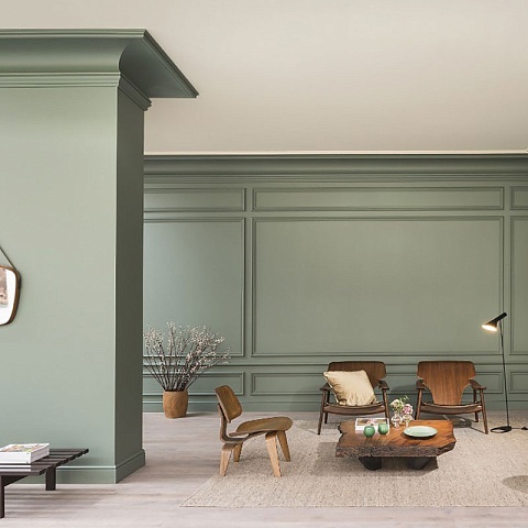 Потолочный плинтус ORAC Purotouch 2000x273x350/ C344 карниз (фото 2)