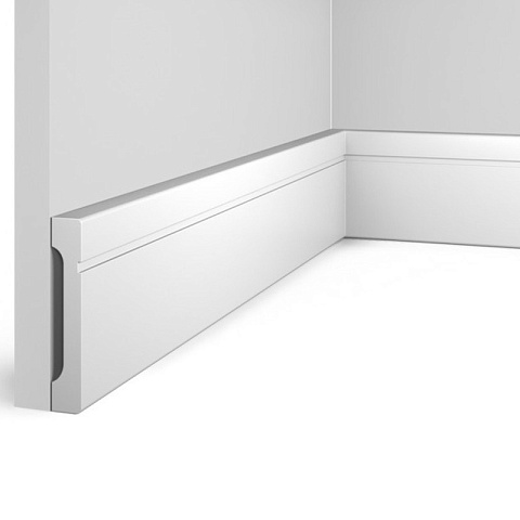 Плинтус HI WOOD B70V1L/ 70 x 12 x 2000 (фото 1)