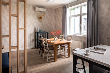 Кухня-гостиная в скандинавском стиле, фото 2