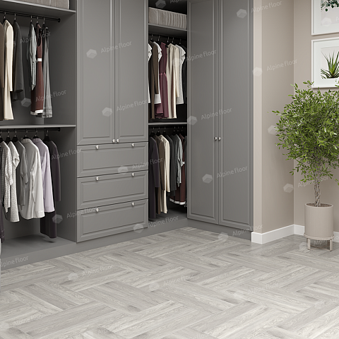 Alpine Floor LVT Parquet ECO 16-21 Дуб Полис 4V 43кл (фото 1)