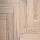 CROWNWOOD Лофт  Английская елка 90° 2-х слойная (шип-паз) Арт.: 100404, Дуб Натур, Масло 500 x 100 x 14мм
