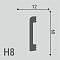XPS Polymer Н 8 60х12/ Белый (миниатюра фото 2)
