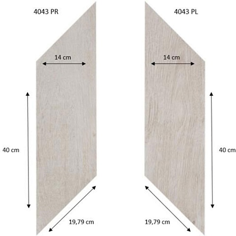 Forbo Effekta Professional PRL ромб 4043 White Fine Oak PRO (фото 8)