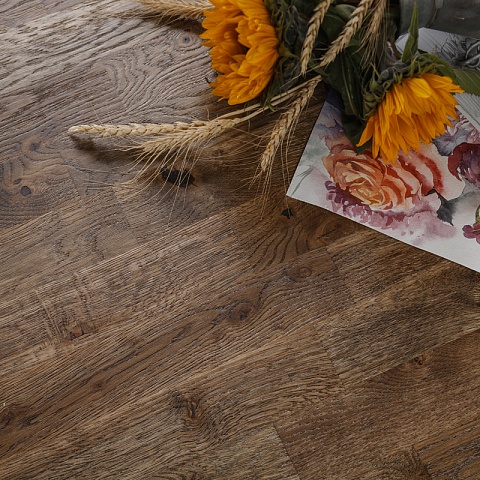 Upofloor Дуб Джинжер Браун Мат трехполосный Oak Ginger Brown Matt 3S (фото 6)