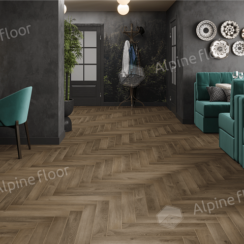 Alpine Floor Herringbone 12 Pro 4V 34 (CH) LF106-11A New Дуб Анжу (фото 2)