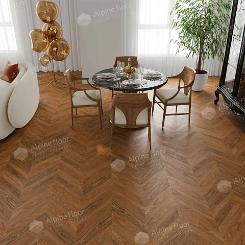 Alpine Floor SPC Chevron Alpine ECO 18-22 Орех Нойер 4V 43кл (фото 2)