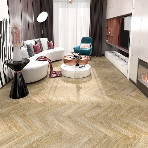 Skalla Wood Herringbone 12 мм 34 класс 4V HR 1021 Дуб Винье (Oak Vigne) (фото 8)